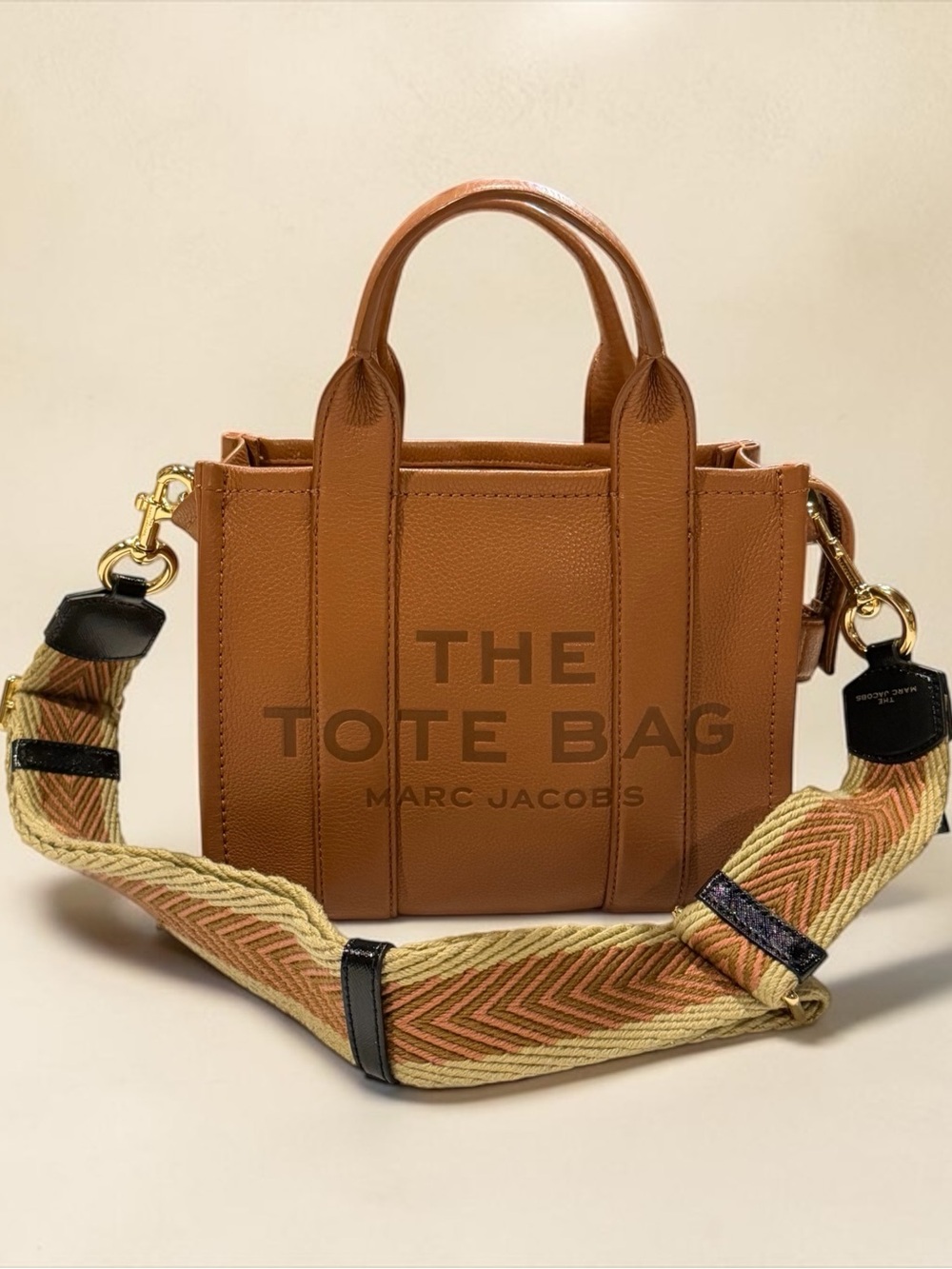 Marc Jacobs The Leather Small Tote Bag in Argan Oil - Excellent Condition